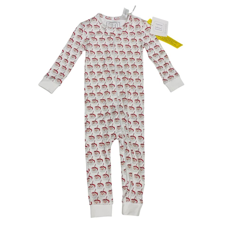 NWT Lila and Hayes 12/18M Parker Footie in Hot Cocoa